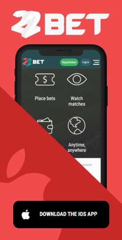 22bet application mobile pour ios