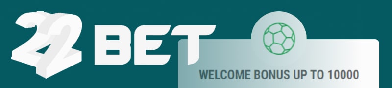 22Bet bonus de bienvenue