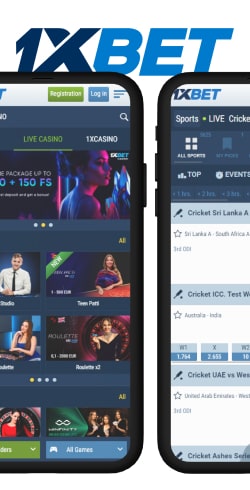 application ou mobile 1xbet