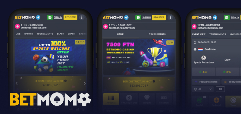 téléchargement de application betmomo